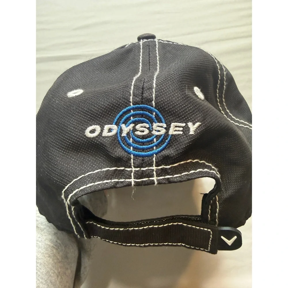 Callaway Tour Authentic Golf‎ Hat Black Big Bertha Odyssey XR Adjustable Cap